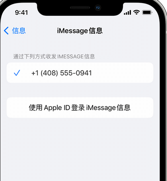 石泉apple维修iPhone上无法正常发送iMessage信息 